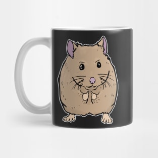 Cute Mouse Holding Middle finger funny gift Mug